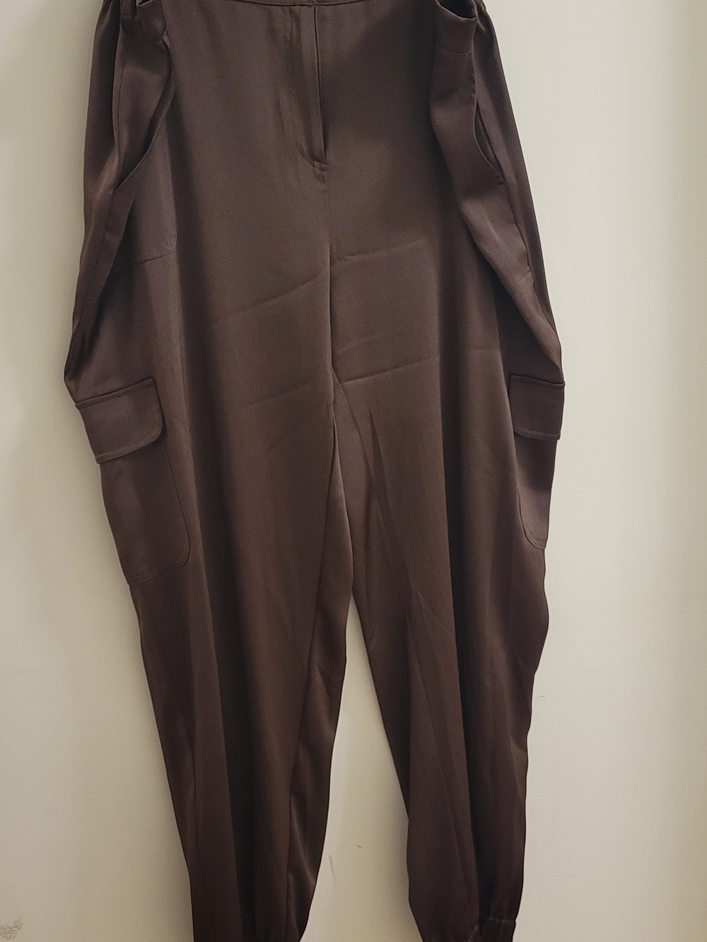 Marina Rinaldi Dark Brown Track Pants